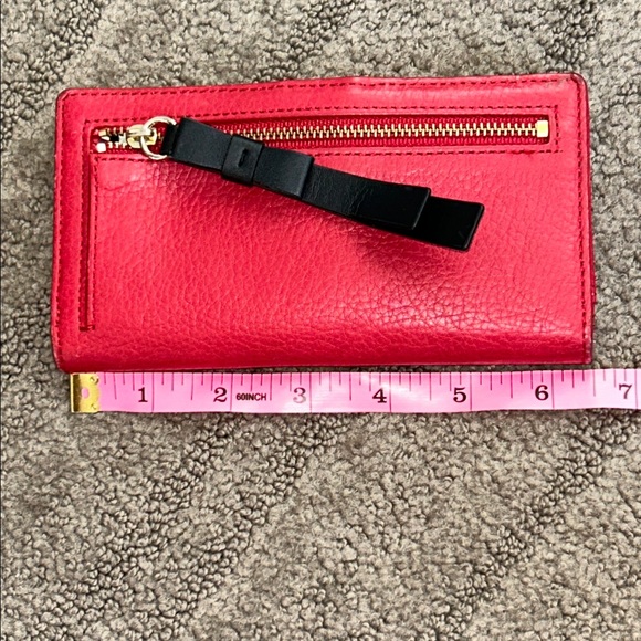 Kate Spade Red Bifold Wallet - Picture 6 of 7